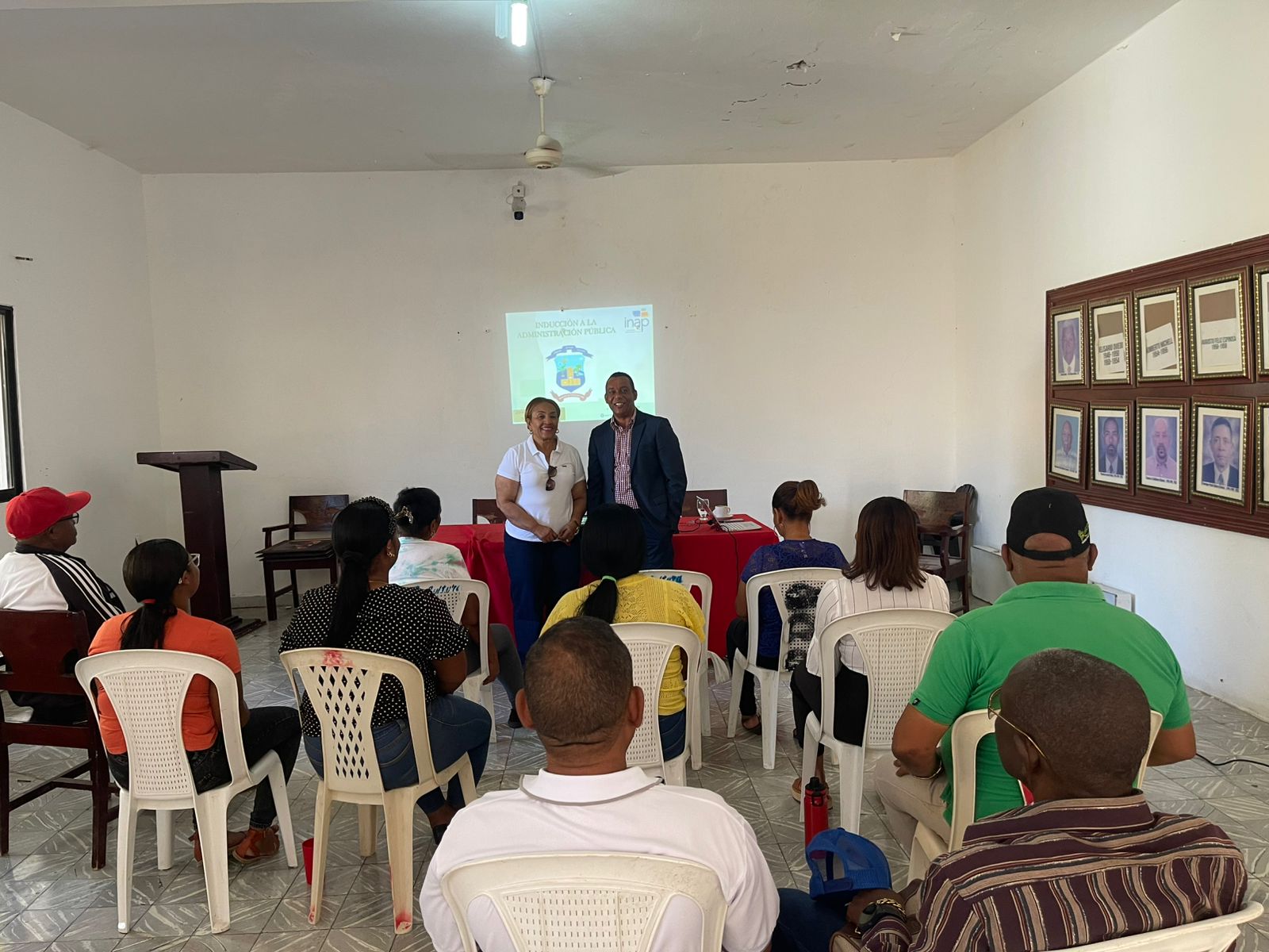 Alcaldía de Tamayo realiza taller sobre Inducción a la administración pública junto al INAP